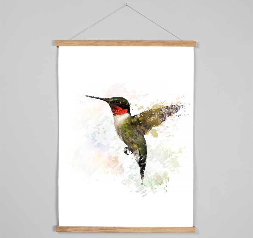 Hummingbird Wings Hanging Poster - Wallart-Direct UK