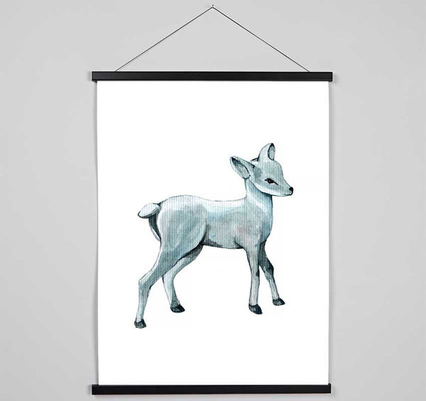 Baby Deer Fawn Hanging Poster - Wallart-Direct UK