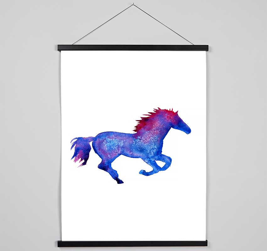 Watercolour Horse Hanging Poster - Wallart-Direct UK