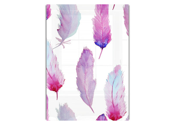 Pink Indian Feathers 2