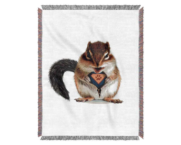 Super Squirrel Woven Blanket