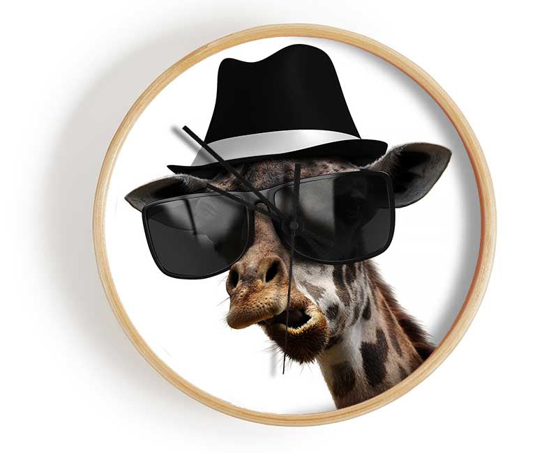 Mafia Giraffe Clock - Wallart-Direct UK