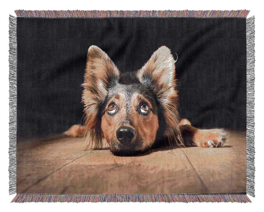 Dog Love Woven Blanket