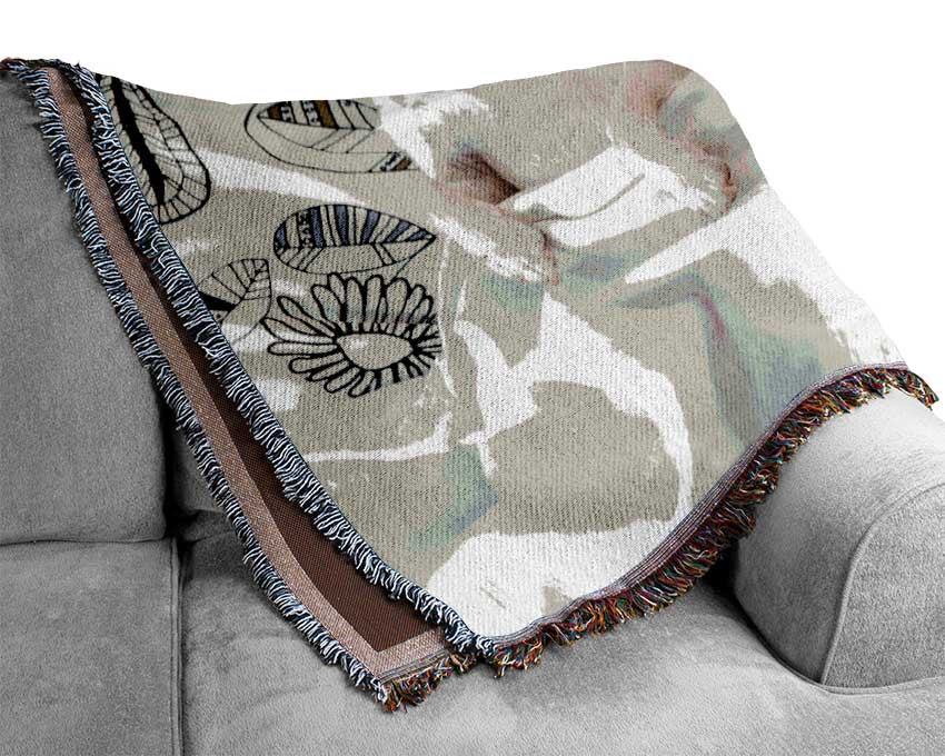 Chihuahua Bedtime Dog Love Woven Blanket