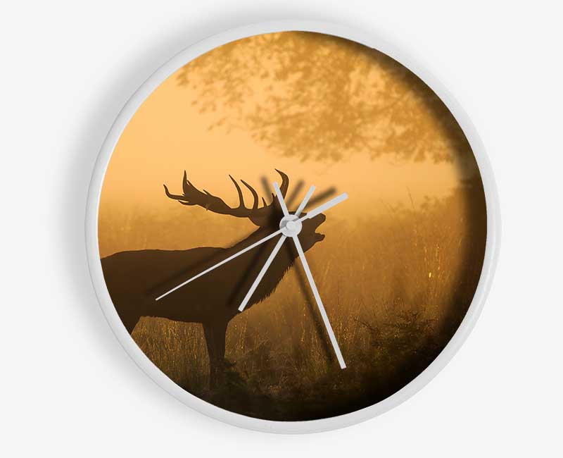 Deer Call Clock - Wallart-Direct UK