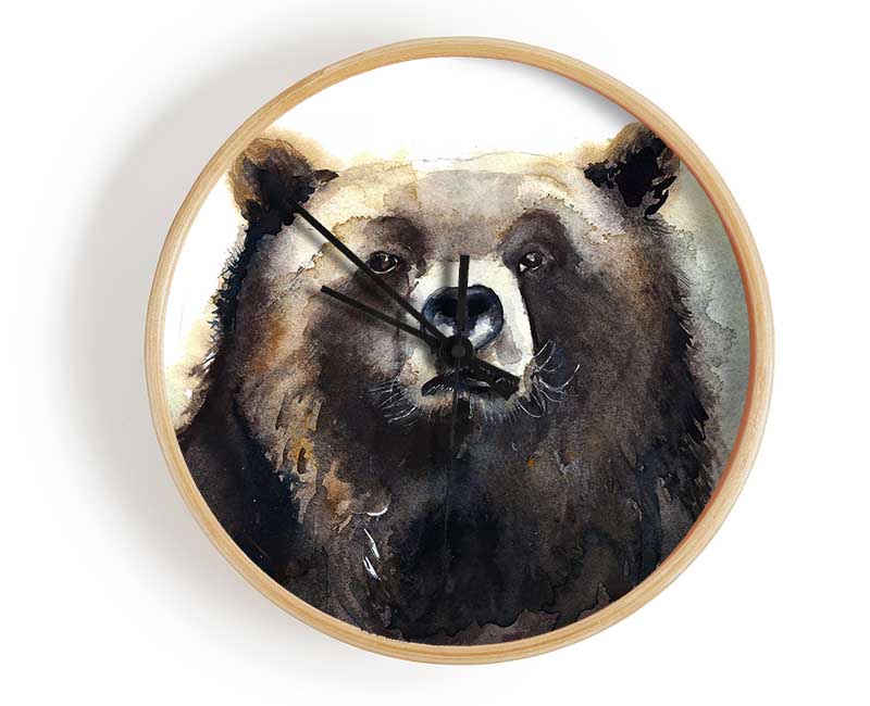 Grumpy Bear Clock - Wallart-Direct UK