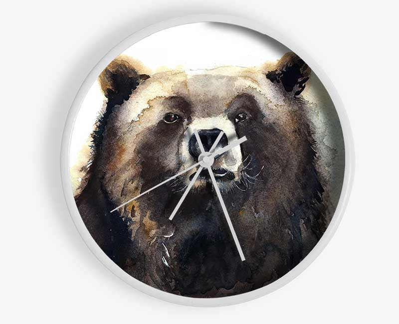 Grumpy Bear Clock - Wallart-Direct UK