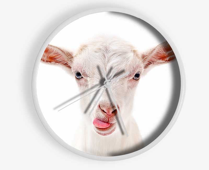 Goating Around Clock - Wallart-Direct UK