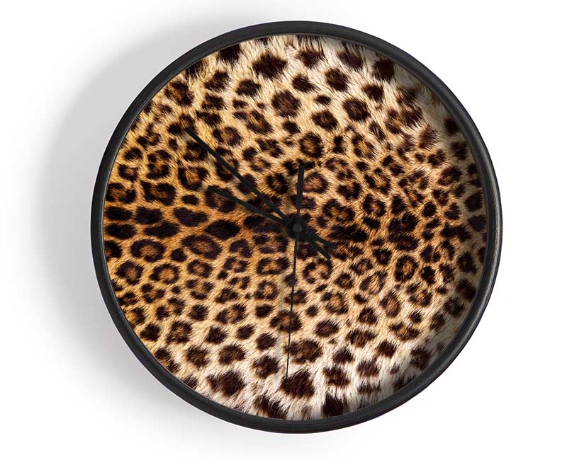 Cheetah Markings Clock - Wallart-Direct UK