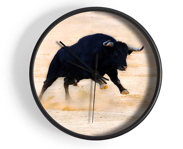 Bull Play Clock - Wallart-Direct UK