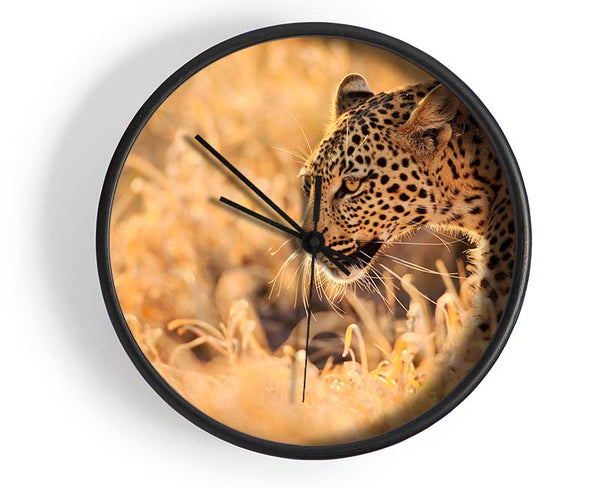 Leopard Wonder Clock - Wallart-Direct UK