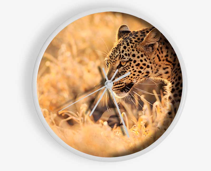 Leopard Wonder Clock - Wallart-Direct UK