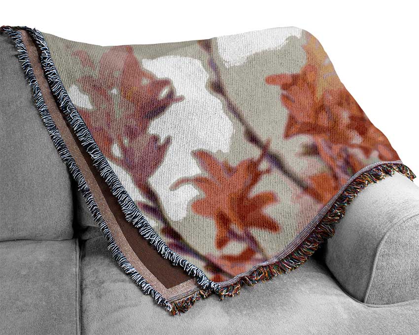 Hummingbird Delight Woven Blanket