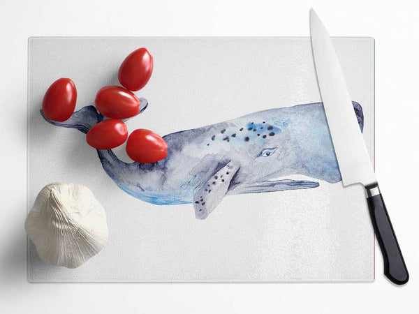 Whale Glass Chopping Board