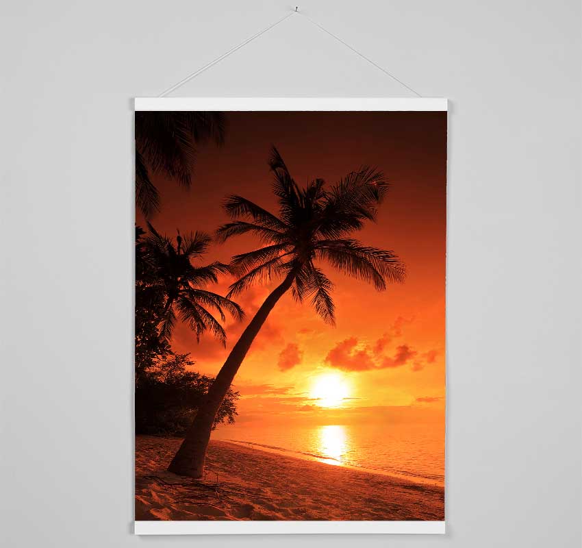 Thailand Sunset Hanging Poster - Wallart-Direct UK