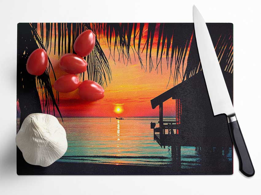 Paradise Living Glass Chopping Board