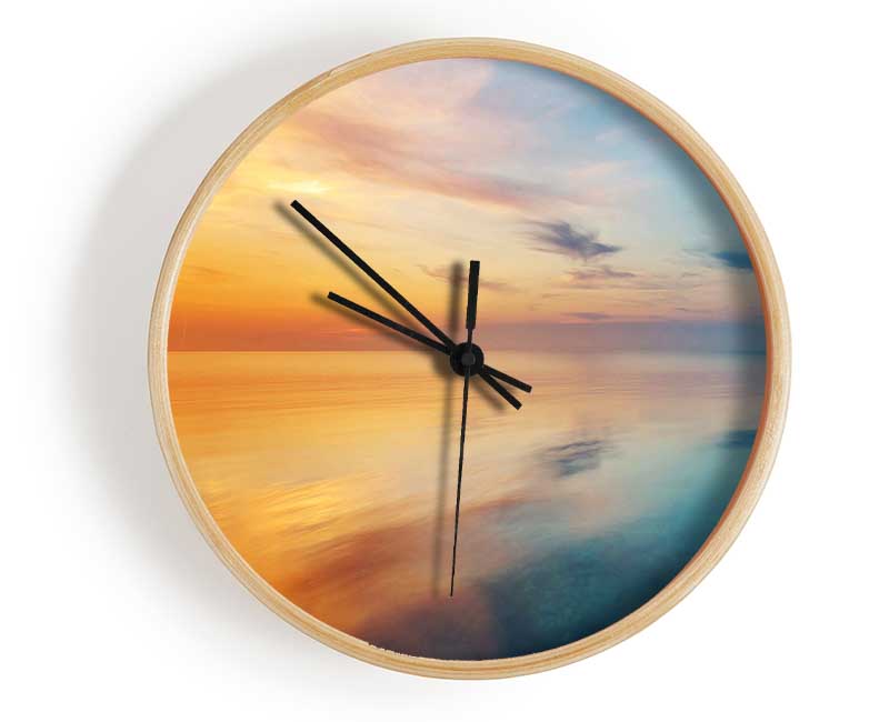 Reflections Of Beauty Clock - Wallart-Direct UK