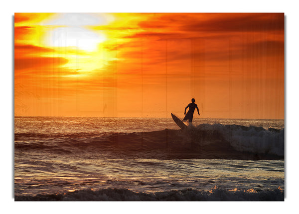 Sunset Surfing