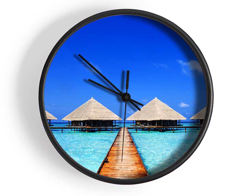 Lovers Retreat Clock - Wallart-Direct UK