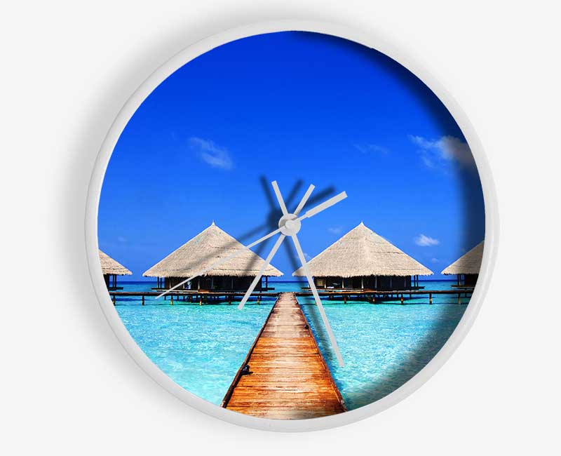 Lovers Retreat Clock - Wallart-Direct UK