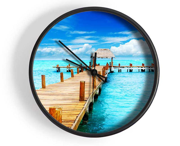 Honeymooners Paradise Clock - Wallart-Direct UK