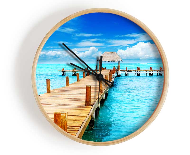 Honeymooners Paradise Clock - Wallart-Direct UK