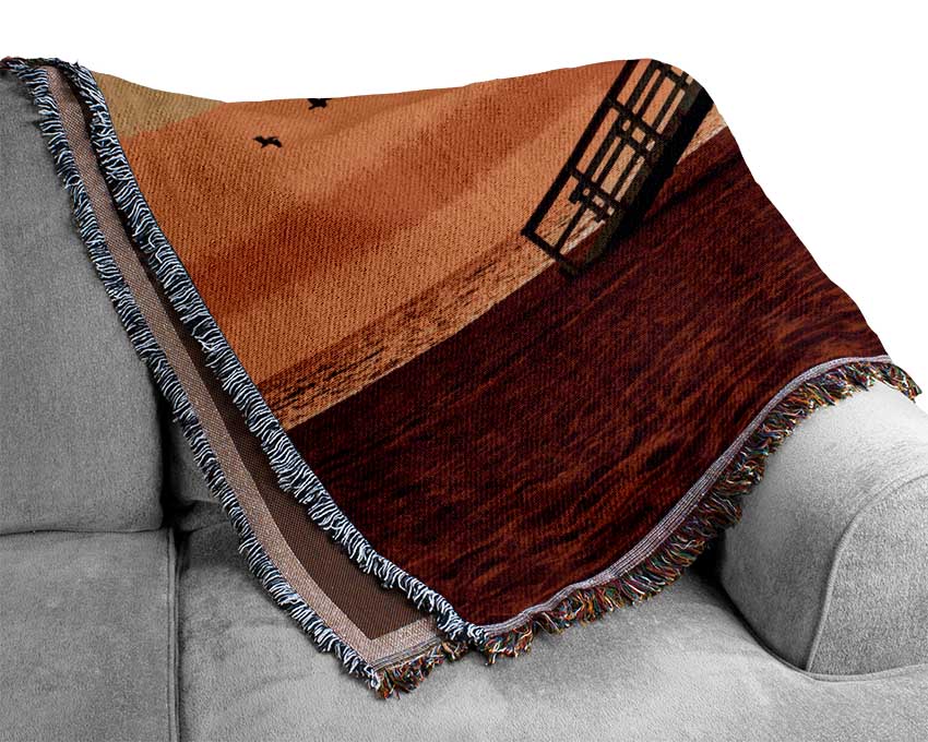 Birds Of Paradise Woven Blanket