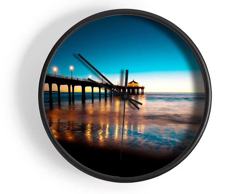 Pier Light Glow Clock - Wallart-Direct UK