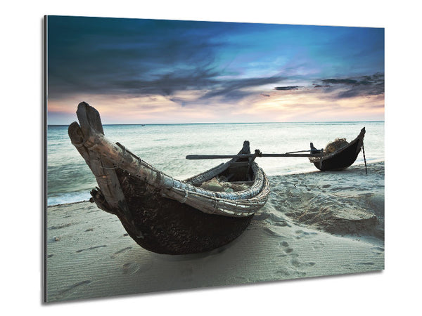 Fishing Boat At Dusk