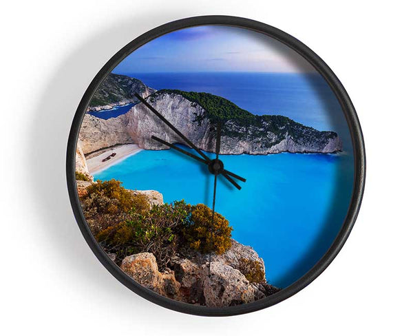 Perfect Beach Hideaway Clock - Wallart-Direct UK