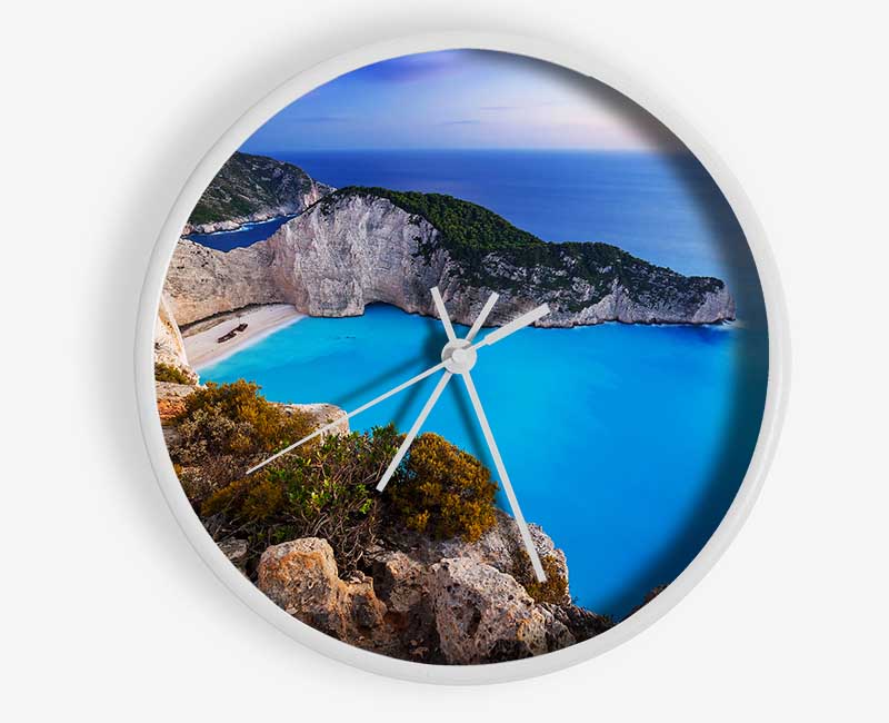 Perfect Beach Hideaway Clock - Wallart-Direct UK