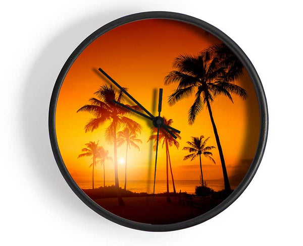 California Dreaming Clock - Wallart-Direct UK