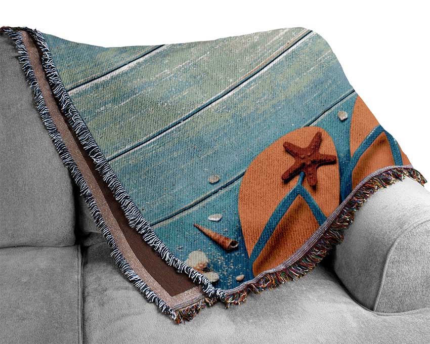 Beach Living Woven Blanket