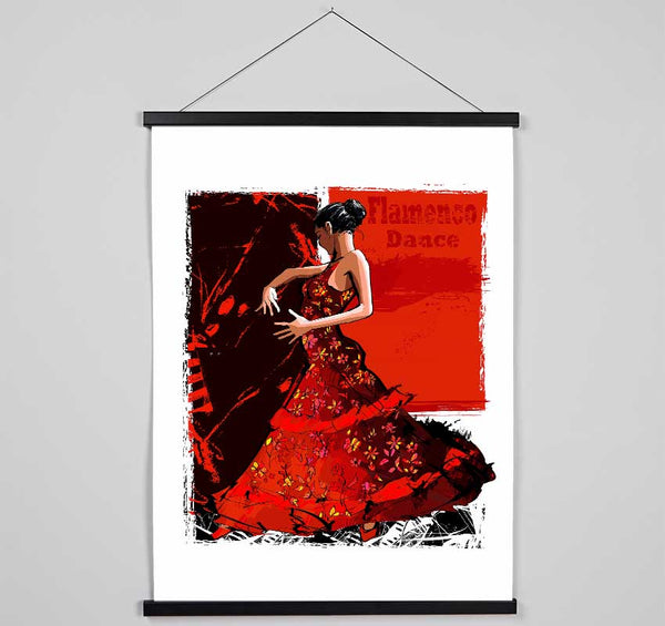 Flamenco 1 Hanging Poster - Wallart-Direct UK