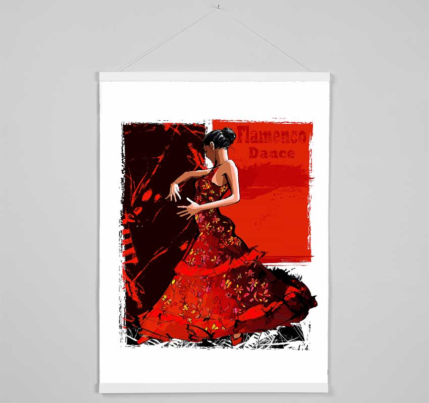 Flamenco 1 Hanging Poster - Wallart-Direct UK