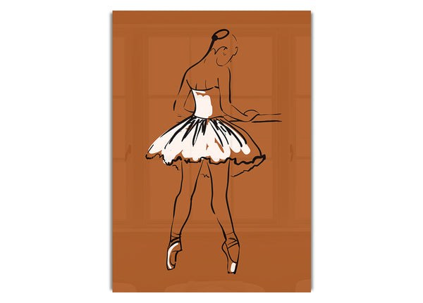 Braune Ballerina 2