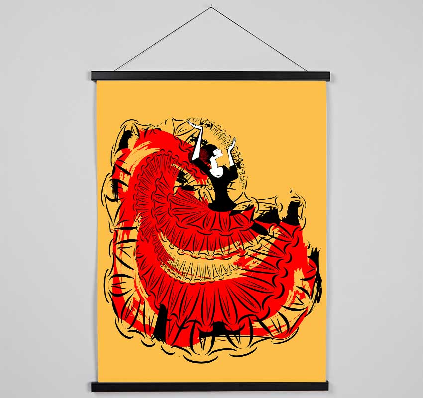 Flamenco 3 Hanging Poster - Wallart-Direct UK