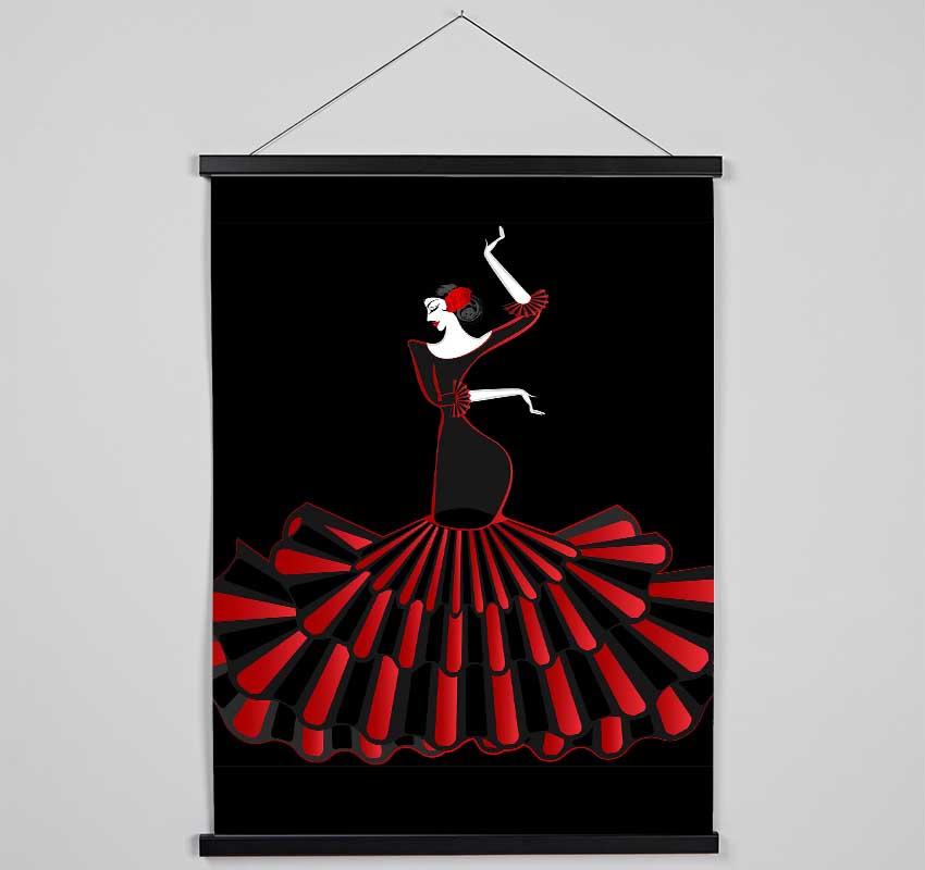 Flamenco 8 Hanging Poster - Wallart-Direct UK