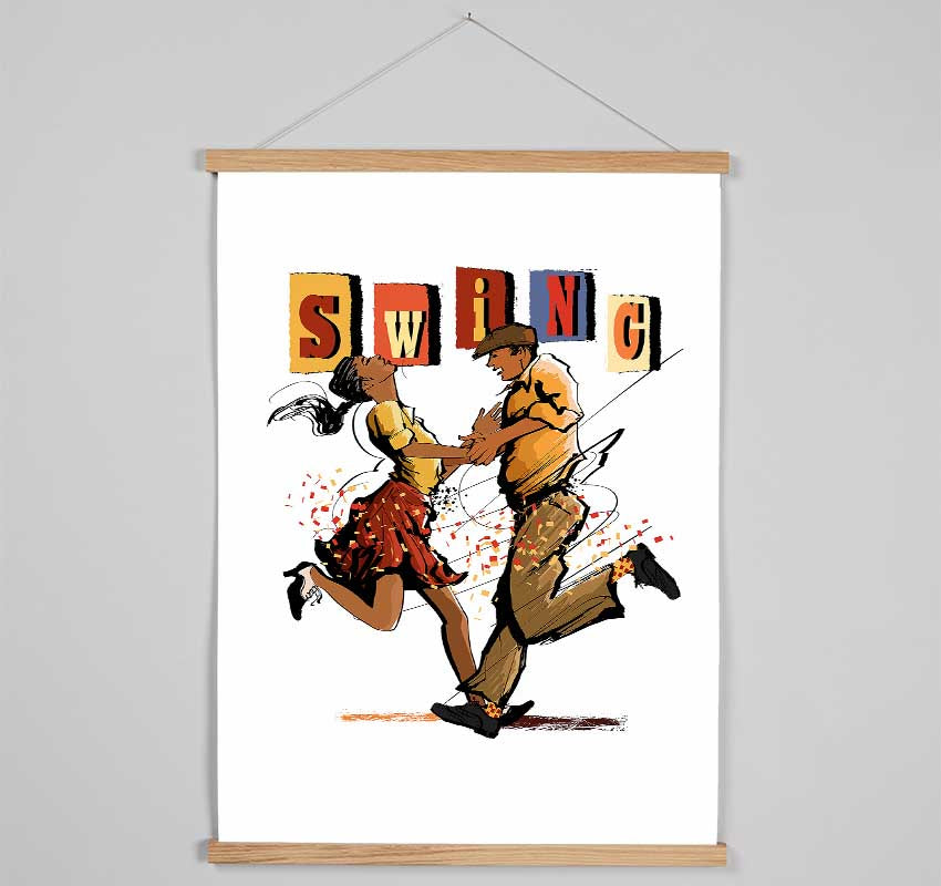 Swing Hanging Poster - Wallart-Direct UK