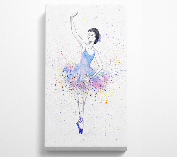 Blue Pink Ballerina 5