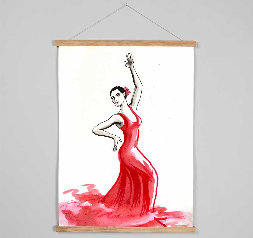 Flamenco 15 Hanging Poster - Wallart-Direct UK