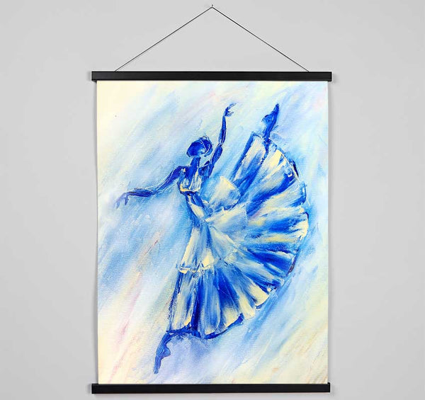 Blue Ballerina 10 Hanging Poster - Wallart-Direct UK