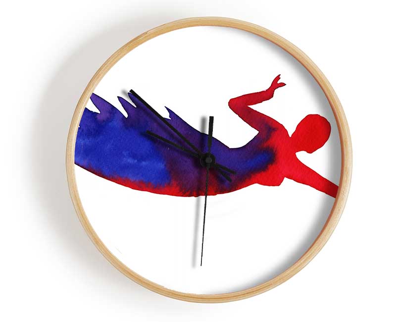 Dancing Angel 1 Clock - Wallart-Direct UK