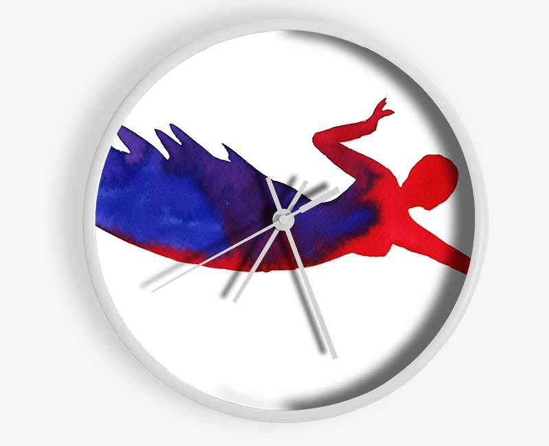 Dancing Angel 1 Clock - Wallart-Direct UK