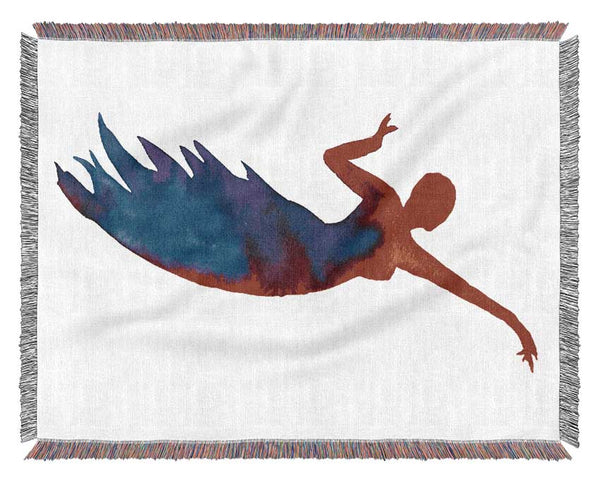 Dancing Angel 1 Woven Blanket