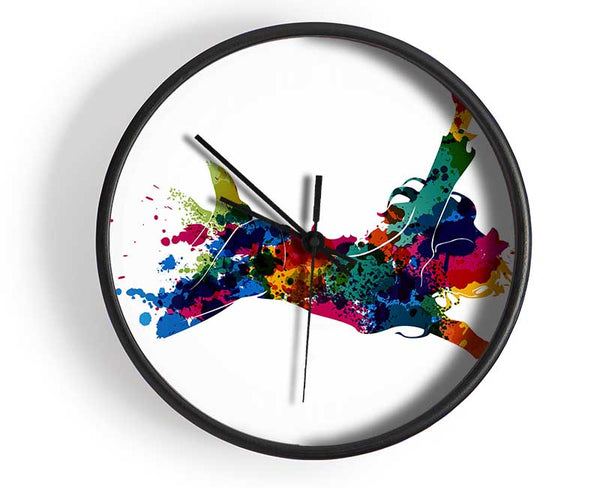 Contemporary Movement 12 Clock - Wallart-Direct UK