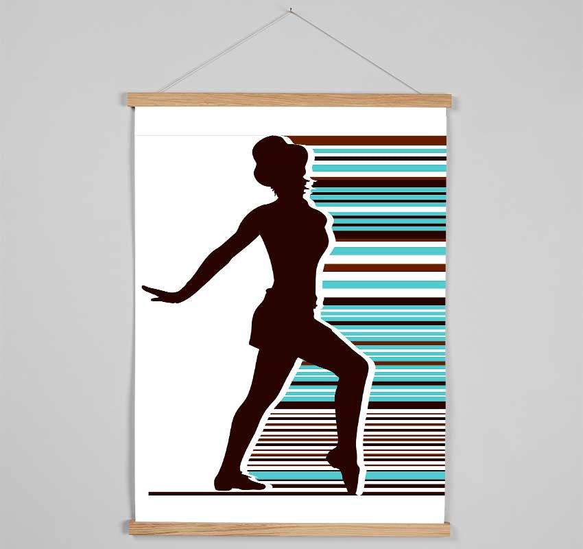 Contemporary Movement 4 Hanging Poster - Wallart-Direct UK