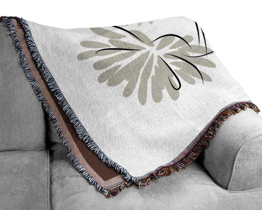 Japanese GeishaE Woven Blanket