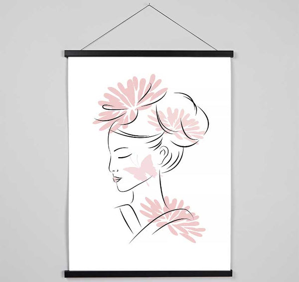 Japanese GeishaE Hanging Poster - Wallart-Direct UK