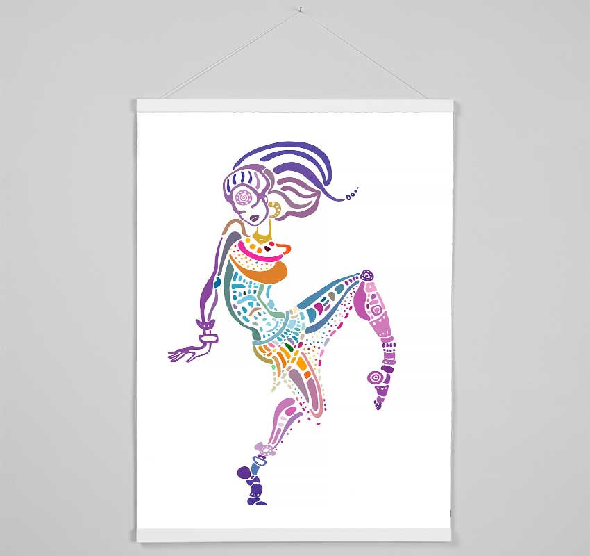 Contemporary Movement 6 Hanging Poster - Wallart-Direct UK